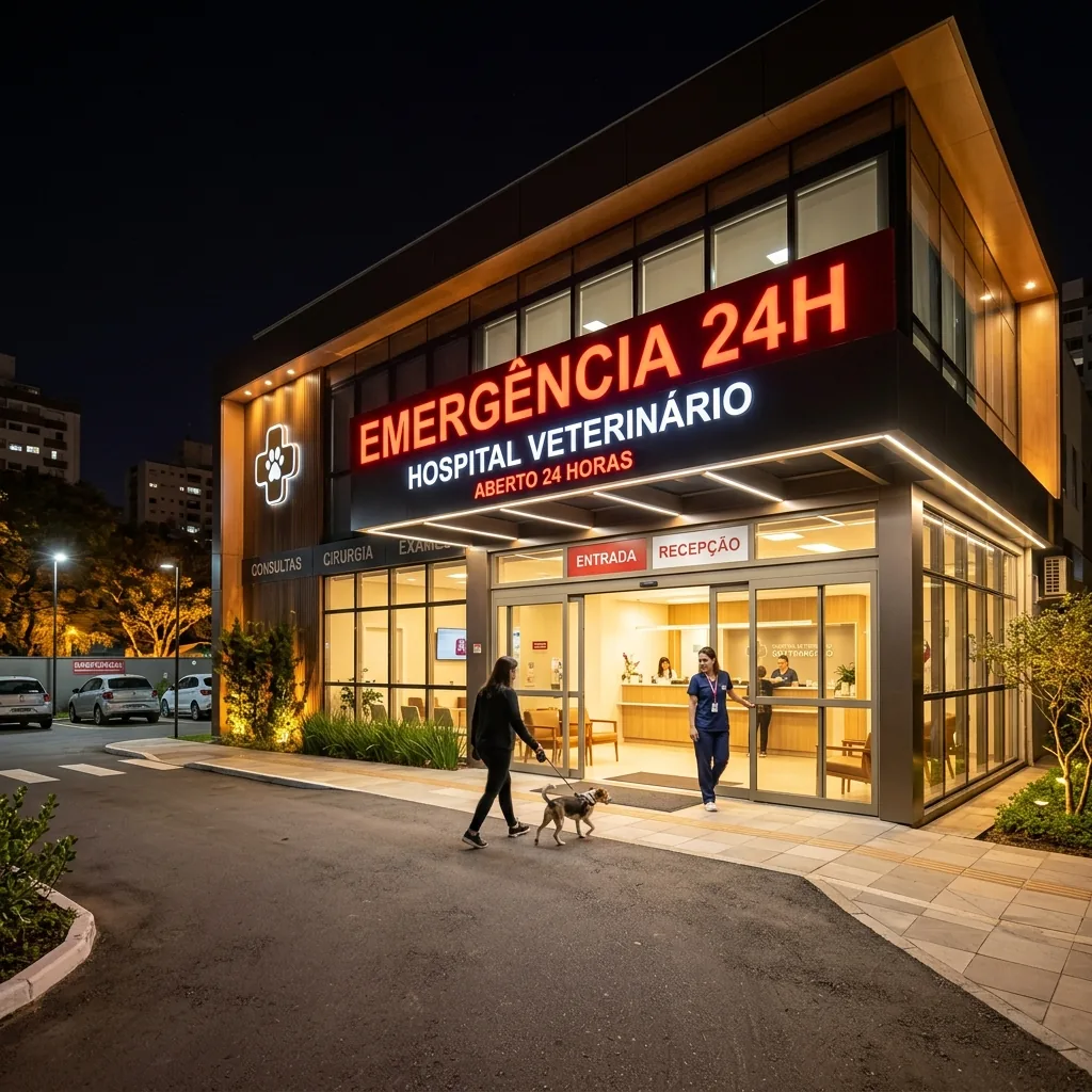 Entrada de emergência 24h Hospital Anibem
